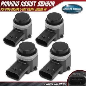 4Pcs Front or Rear Parking Assist Sensor for Ford Escape C-Max Fiesta Jaguar XF - Picture 1 of 9