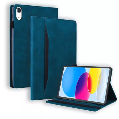 Magnetic Leather Case Card Cover for iPad Pro 13 11 10 9 8 7 6 5th Gen Air Mini  - Image 1 of 4