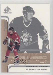 2001-02 SP Game Used Edition Marian Hossa #36 HOF