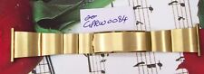 Neet  Watch Band 16 x 25 MM. Heavy Gold Electroplate. GPRW0084