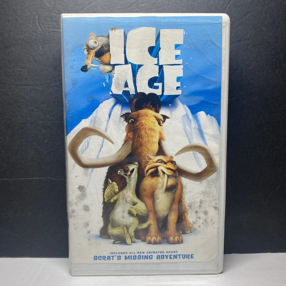 Ice Age VHS 2002 Kids Classic Animated Comedy Film Ray Romano Movie - Image 1 of 4
