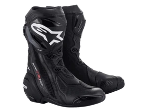 Alpinestars Supertech R Vented Boots (Black/A*White) - Picture 1 of 1