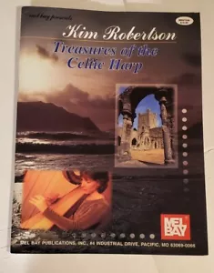 Harp music tableture Treasures of the Celtic Kim Robertson Softcover - Picture 1 of 8