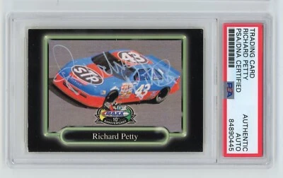 1998 Maxx Race Richard Petty Signed Card #84 PSA DNA Auto Autographed NASCAR - Image 1 of 2