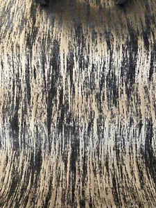 Tessuto tappezzeria lusso grigio blu navy cobalto astratto poli 3 iarde - Foto 1 di 9