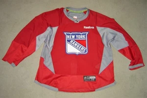 New York Rangers red PRO Reebok prac jrsy  - Picture 1 of 1