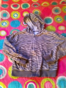 Gymboree  girl's   velour hoodie jacket size  8  - Picture 1 of 1