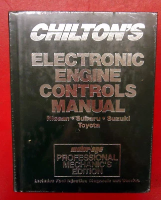 Chilton's Motore Controllo Nissan Subaru Suzuki Toyota Manuale Riparazione 88-90 - Immagine 1 di 4