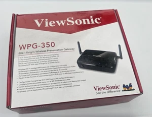 Gateway de presentación inalámbrico ViewSonic WPG-350 con control remoto - Imagen 1 de 2