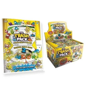 Juego de cartas coleccionables The Trash Pack - amarillo - serie 2 - The Toilet Splash - Imagen 1 de 9
