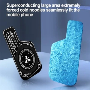 Refroidisseur t��l��phone portable petit et facile �� transporter ventilateur de - Photo 1 sur 24