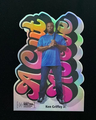 2021 SkyBox Metal Universe Champions A Cut Above #ACA-12 Ken Griffey Jr. - Image 1 of 4