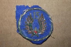 Original WW2 U.S. Army Air Forces 15th Air Force Italian Made Bullion Patch - Picture 1 of 3