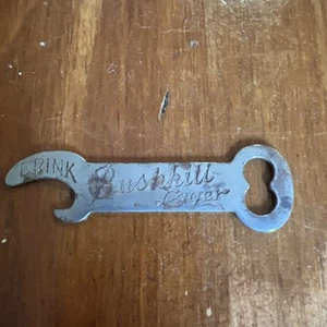 SWEET RARE VINTAGE BUSHKILL BEER CAN OPENER EASTON PENNSYLVANIA - Picture 1 of 2