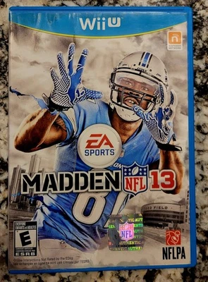 NINTENDO Wii U: Madden NFL 13, CIB, MANUAL, GD COND, CLN DISC, FAST SHIPPING  - Image 1 of 4