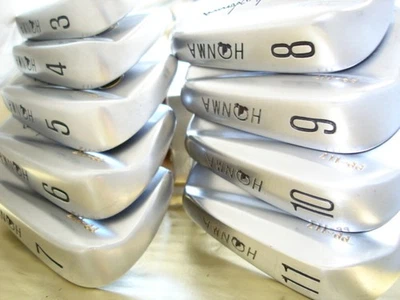 HONMA Iron Set PP-117 MB FORGED 3.4.5.6.7.8.9.10.11 Genuine Titanium Flex R1 - Image 1 of 3