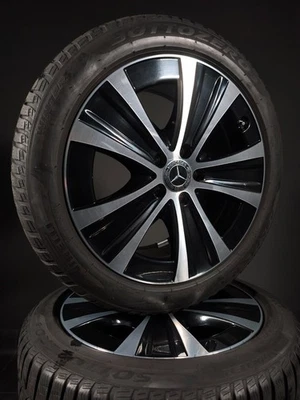 4 Winterreifen 245 45-275 40 R18 Mercedes E Klasse W213 S213 18" Alufelgen - Bild 1 von 4