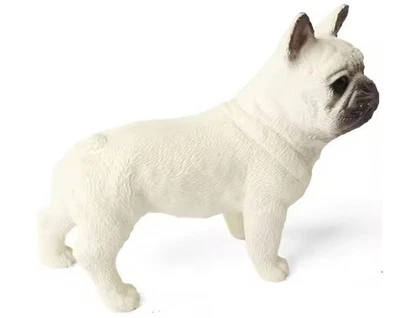 Bulldog Francés Perro Juguete Figura de Acción Animal Pequeño Figura Muñeca Regalo para Niños Foto 1 de 2