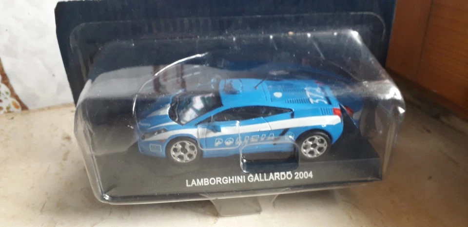 Modellino Auto Polizia De Agostini scala 1:43 LAMBORGHINI GALLARDO 2004 - Immagine 1 di 1