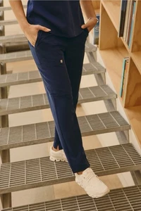 Fabletics Ion Scrub Pants Size Small Regular Length Navy Blue. 32” inseam - Picture 1 of 6