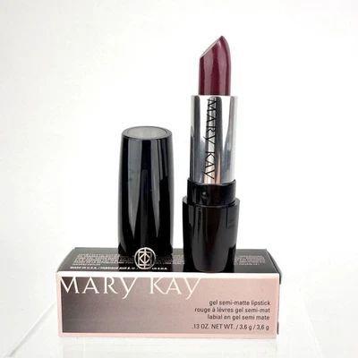 Mary Kay BERRY FAMOUS Gel Semi-Matte Lipstick Full Size 141478 New In Box .13oz - Image 1 of 4