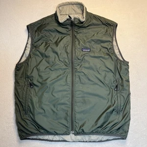 Vintage Patagonia MARS Alpha Green Puffball Vest Men’s Size XL Military READ - Picture 1 of 12