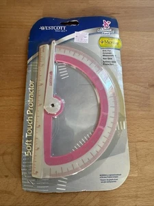Micro banda transportadora antideslizante Westcott Soft Touch protección antimicrobiana rosa - Imagen 1 de 4