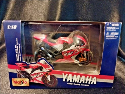 MAISTO MOTO GP 2004 1:18 #7 CARLOS CHECA ESPAÑA Nº1 Yamaha YZR-M1 - Nuevo Foto 1 de 4