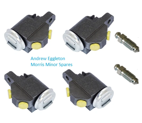  MORRIS MINOR FRONT WHEEL CYLINDER SET X 4--1954-1972----GWC110/111z  - Image 1 of 1