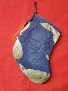 Christmas Stocking Handmade Lined Mini 6" Hawaiian Tropical Gift Card Holder - Picture 1 of 3