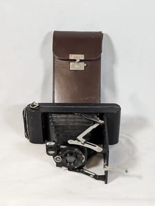 Kodak No.1A Pocket Folding Film Camera Series II With Case - Picture 1 of 17