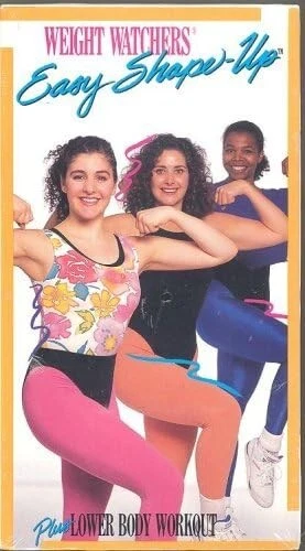 Weight Watchers Easy Shape-Up Plus Lower Body Workout (VHS, 1991) Foto 1 de 1