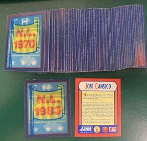 1990 Score Magic Motion: The MVP's Inserts SET BREAK singles - Picture 1 of 1