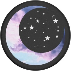 PopSockets Poignée Téléphone avec Béquille Extensible, Galaxy PopGrip - Selene - Photo 1 sur 8