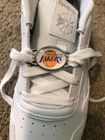 2pcs NBA Team Logo Paracord Shoelace Charms (Pair)  (CHOOSE YOUR TEAM) Cover