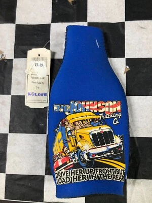 Beer Bottle Koozie BIG JOHNSON Trucking Co. by Kolder - Image 1 of 2
