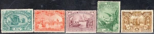 PORTUGUESE INDIA PORTUGAL 1898 STAMP Sc. # 189/92 AND 195 MNG SHIP VASCO DA GAMA - Picture 1 of 2