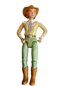 Vintage Fisher Price/Mattel 2001 Loving Family Western Cowgirl Puppe Figur EUC - Bild 1 von 5