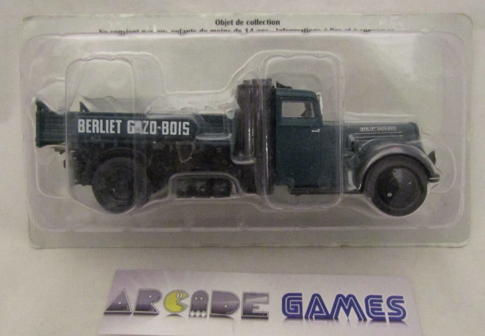 VEHICULE NEUF 1/43 BERLIET VDANG GAZO BOIS - HACHETTE IXO N°32 - Photo 1/1