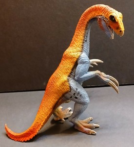 2014 Schleich Therizinosaurus Toy Dinosaur Figure 8" Tall Retired RARE
