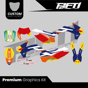 Graphics Kit To Fit KTM 125 250 350 450 500 EXC EXC-F 2014 2015 2016 3 - Picture 1 of 3