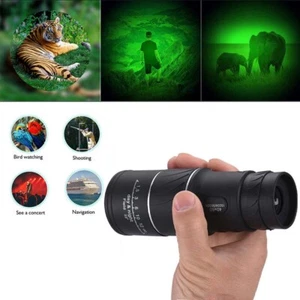 40X60 Zoom HD Monocular Starscope Monocular Telescope BAK4 Night Vision - Picture 1 of 11