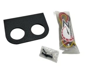 Medidor de calibre doble universal de sujeción automática montaje 1-1/2 vaina negra - Imagen 1 de 9