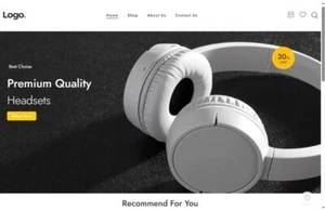 Nueva tienda de auriculares - sitio web de envío directo / afiliado de Amazon más alojamiento gratuito - Imagen 1 de 1