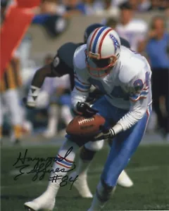 HAYWOOD JEFFIRES SIGNED AUTOGRAPH HOUSTON OILERS 8X10 PHOTO - Picture 1 of 1