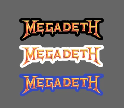 Megadeth Sticker Decal - Image 1 of 4