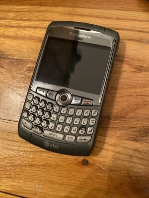 BlackBerry Curve 8310 Titanium Cell Phone Unlocked Complete Querty Trackball - Image 1 of 4