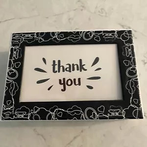 Thank You Blank Note Greetings Card 6 Unique Designs Pack of 36 with Envelopes - Picture 1 of 14