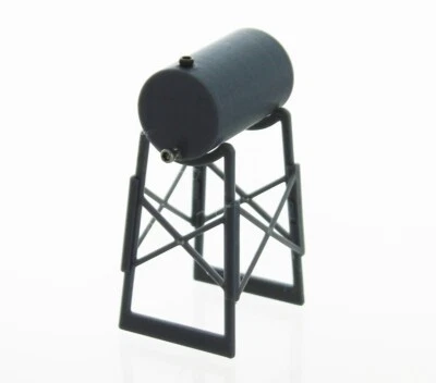 1:64 Grey Overhead Fuel Tank 500 Gallon 3D to Scale Diorama Display Farm - Image 1 of 2