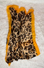 Women's Collection Eight Animal Print Multi-colored Polyester Scarf 56 x 41